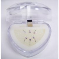Luxusné Swarovski 3D mihalnice v tvare Y-hrúbka 0,15 mm ( natočenie B) -6 ks s obojstranným strieborným kamienkom
